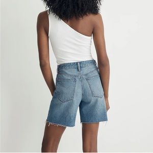 Madewell Baggy Denim Bermuda Shorts